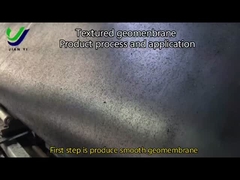 Геомембрана с поверхностным грубостью