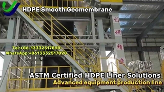 Производство геомембраны HDPE