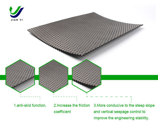 Противоподвижная геомембрана с текстурой из HDPE, предназначенная для облицовки прудов