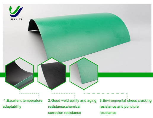 Высокопрочная геомембрана из HDPE 0,939 г/см3 для хвостохранилищ, прудов и свалок