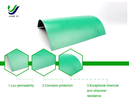Высокая непроницаемость HDPE гладкая геомембрана коррозионно устойчивая для свалок