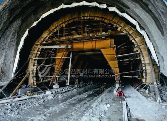 Гидроустойчивый слой геомембранного линера из HDPE для туннельного и подземного строительства