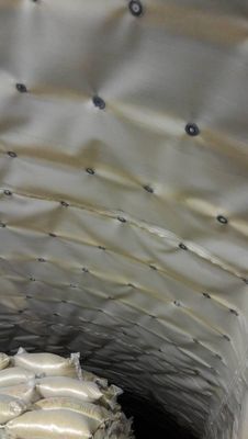 Гидроустойчивый слой геомембранного линера из HDPE для туннельного и подземного строительства