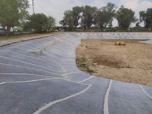 Коррозионностойкое цементное покрытие для промышленных дренажных каналов - ширина 4 м, сверхпрочный вкладыш