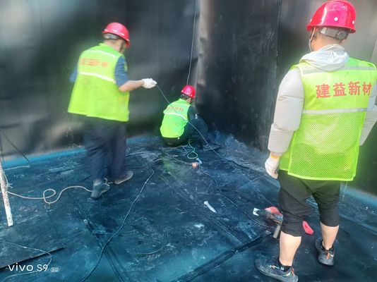 Высокая химическая устойчивость Геомембрана против просачивания для водоемов для хранения тяжелых металлов