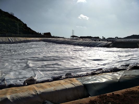 Геомембрана высокоплотного полиэтилена HDPE с химической устойчивостью Предотвращение утечек для хранилищ хвостов