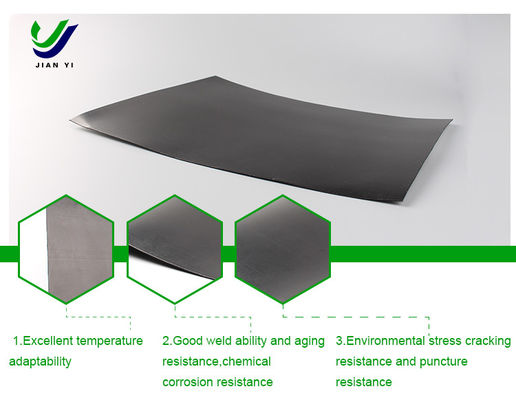 Толстая и прочная геомембрана из HDPE - это идеальное решение для инфраструктурных проектов
