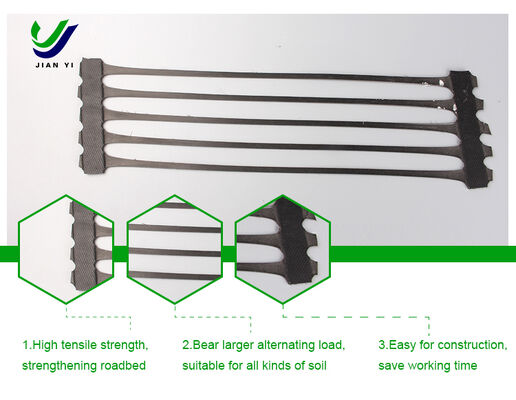 Одноосевая геосеть с высокой прочностью на растяжение и устойчивостью к УФ для высокой несущей способности в дорожной и железнодорожной подпольной арматуре