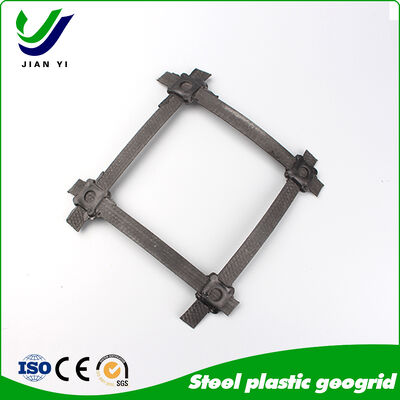 Стальная георешетка высокой прочности на разрыв с УФ-стойкостью и прочностью на разрыв 30~120 кН/м для строительства тяжелых дорог